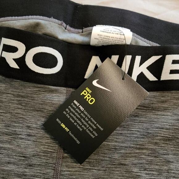 Nike pro mesh active athletic workout leggings plus size 2X new! - Picture 7 of 13